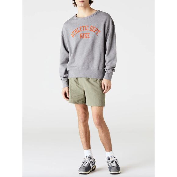 Nike Sportswear Trend Fleece Gray Athletic Pullover Crewneck NWT Size XXL Men's - Picture 16 of 16